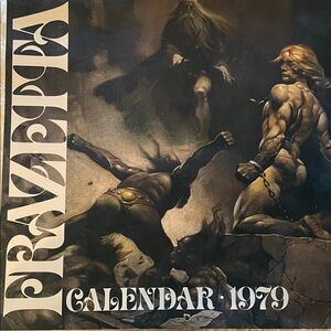 Vintage Frank Frazetta Fantasy Art Calendar 1979